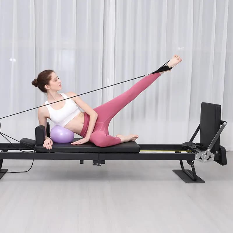 Grand équipement de réformateur de Pilates pliant, lit de Yoga de base, Fitness à domicile, perte de