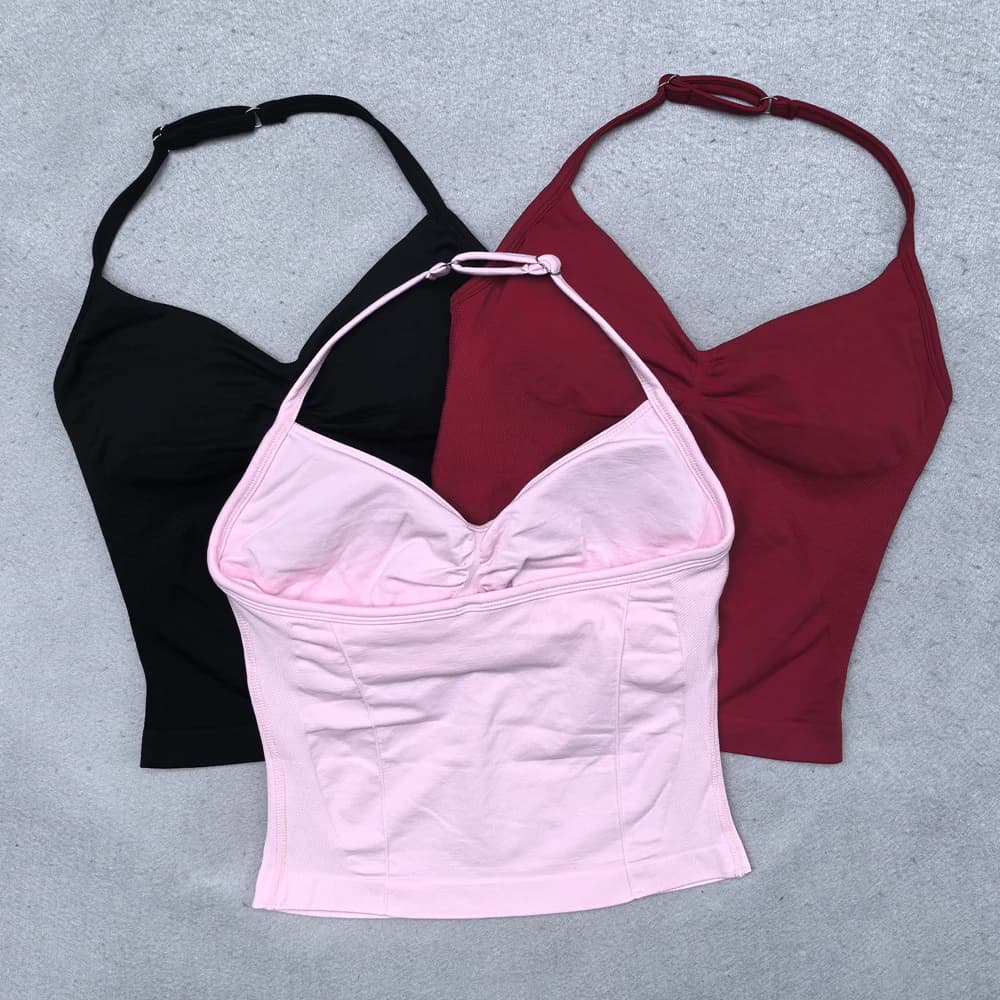 Gilet de Yoga à bretelles palangre réglable, vêtements de gymnastique pour femmes, soutien-gorge int