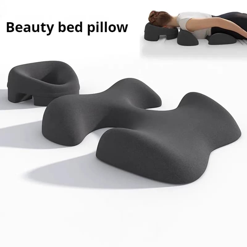 Coussin d'oreiller de Massage pour le visage et la poitrine, dédié au sein, détachable et lavable