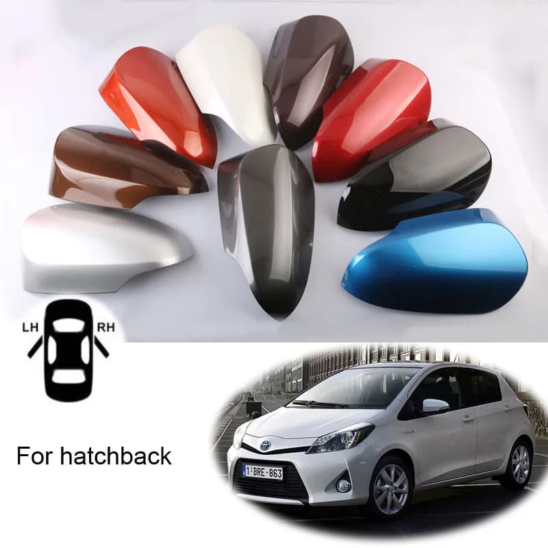 Accessoires pour voiture Toyota Yaris hybride 2012-2019 modèle hayon couvercle de rétroviseur boîtier couvercle