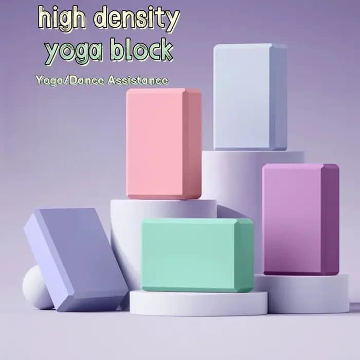 Blocs de yoga, briques de mousse pour salle de sport, entraînement de Pilates, exercice de fitness, coussin de soutien, étirements, modelage du corps, cubes de construction