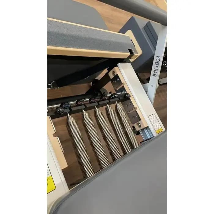 1 pièce Barre d'entraînement en acier à haute précision pour équipement de Pilates Reformer Merrithews, avec ressort de mise à niveau pour câble musical