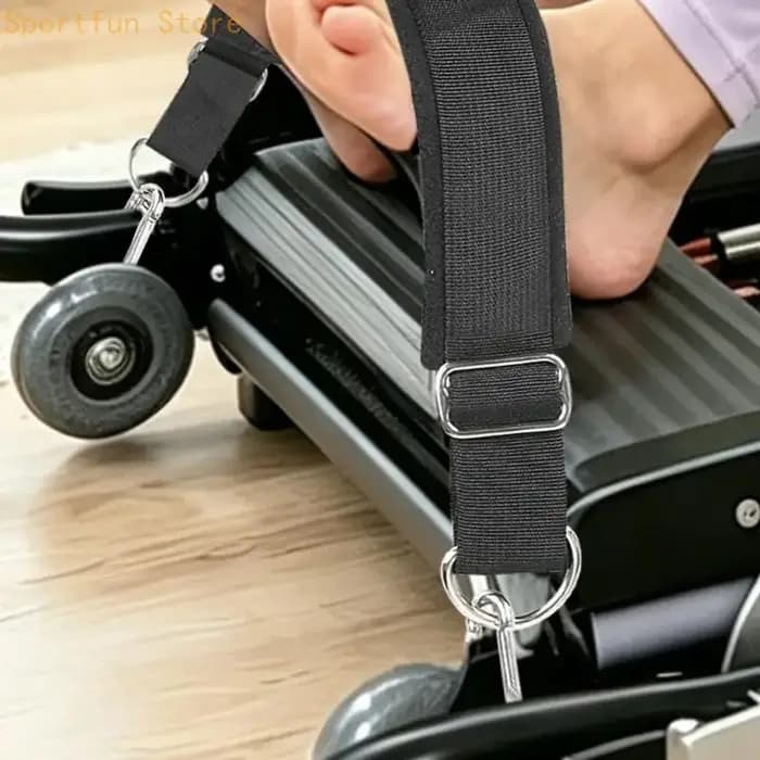 Bande résistance réglable en tissu pour entraîneur pieds, pour les Routines Pilates en intérieur X7JD