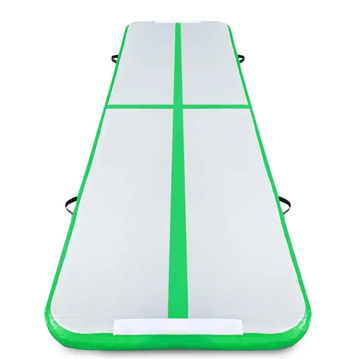 Tapis de gymnastique et de yoga DWF de 1,2 mm avec pompe à air, matelas d'entraînement gonflable por