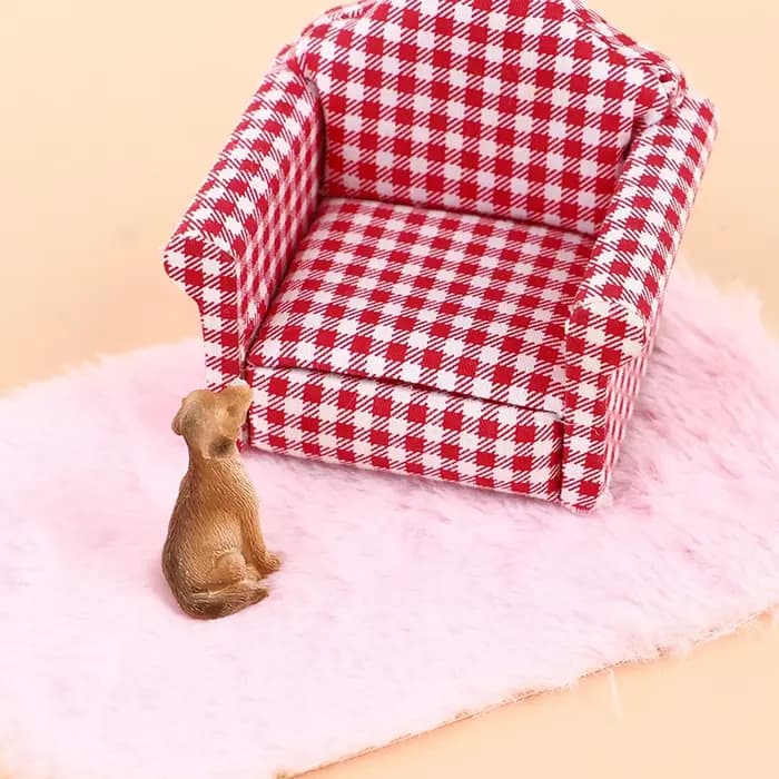 Tapis en peluche en forme de nuage rond en fourrure