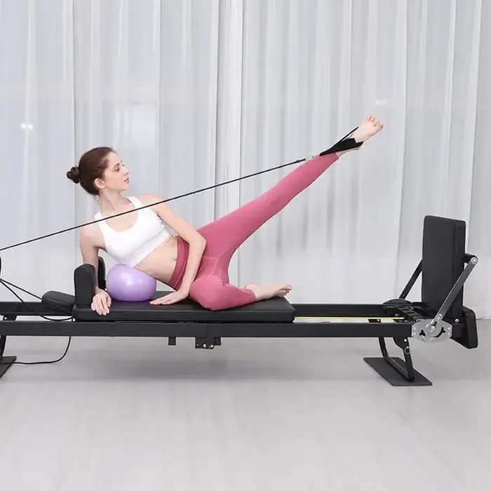 Grand équipement de réformateur de Pilates pliant, lit de Yoga de base, Fitness à domicile, perte de