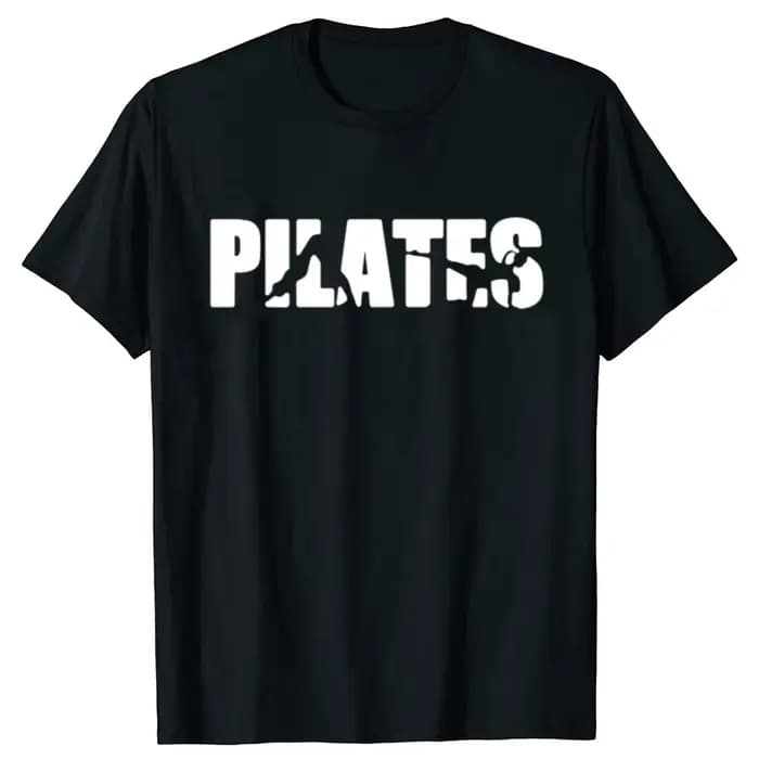 T-shirts amusants Pilates avec lettres, style estival, en coton, streetwear, à manches courtes, cadeaux d'anniversaire, vêtements pour hommes