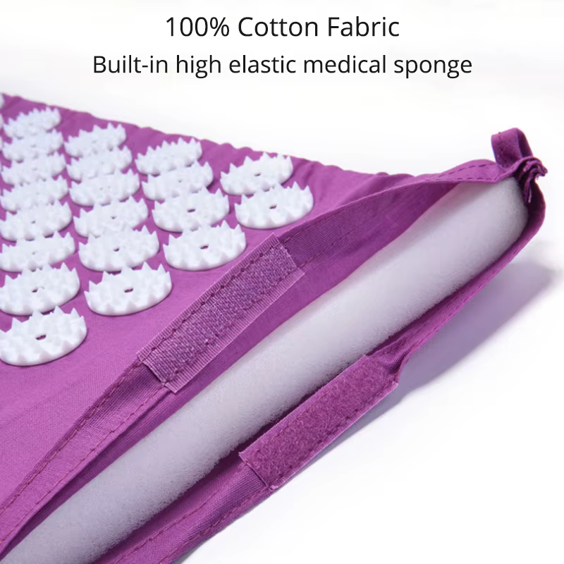 Tapis d'acupression Sensi, ensemble d'oreillers de Massage, applicateur pour le cou et les pieds, ta