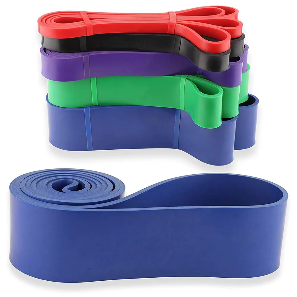 1 pièces Fitness bande élastique Tpe bande de résistance Yoga assistance bande de Tension Latex cord