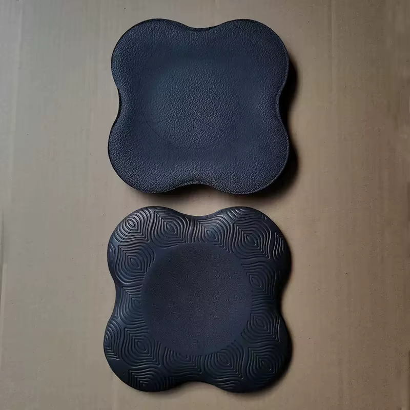 Genouillère de Pilates, 2 pièces, protection du poignet et des mains, tapis de Yoga antidérapant, co