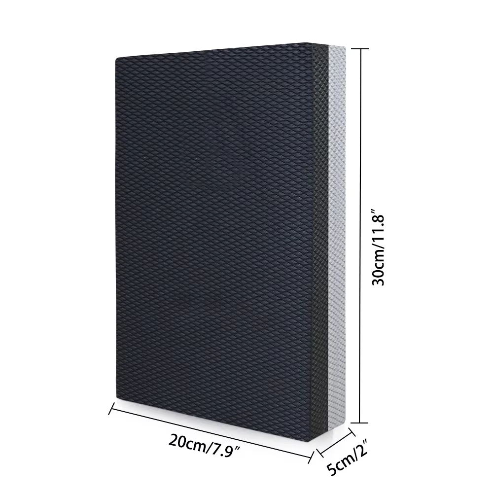 Coussin d'équilibre de Yoga 30x20x5cm, plusieurs couleurs, tapis de Fitness, pour roue abdominale sa