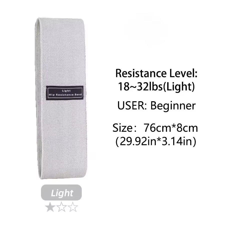 Bandes de Résistance Élastiques en Tissu pour Fessiers et Cuisses, Cercles de Squat, Bandes de Fitne