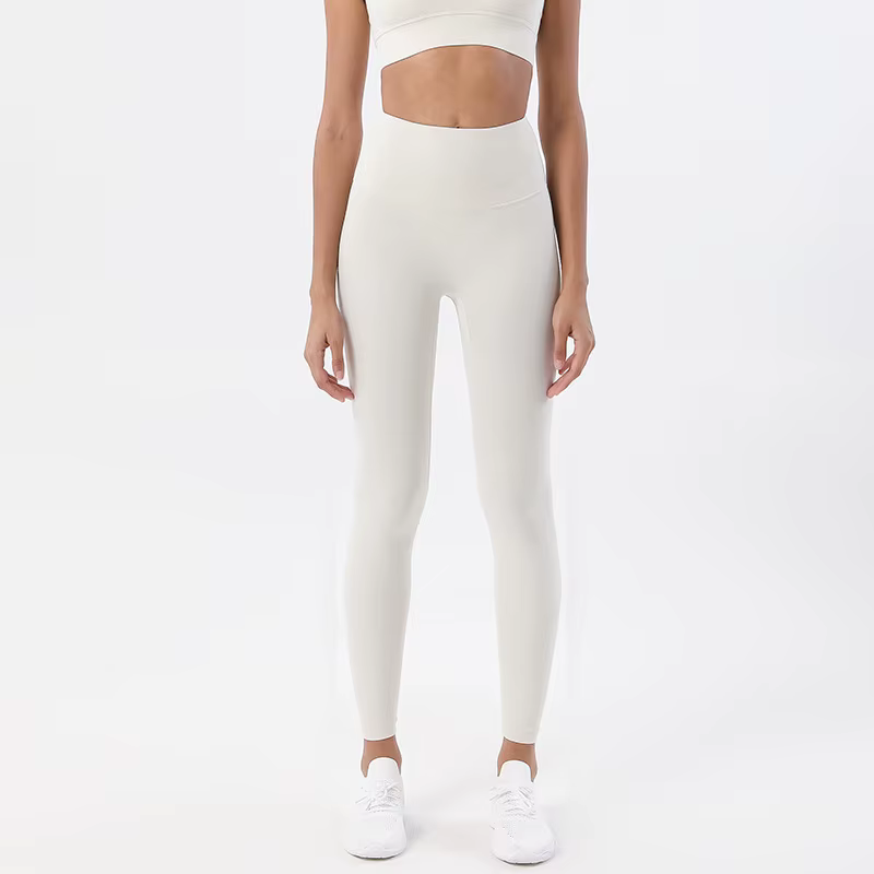 SOISOU-Pantalon de yoga en nylon pour femme, leggings de gymnastique pour fille, collants de fitness