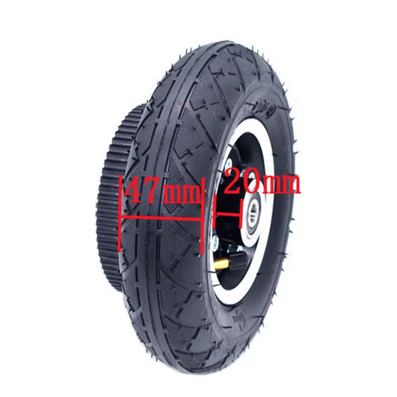 Roues 200X50 avec engrenage d'entraînement Roue 8X2 pouces pour skateboard électrique de 8 pouces av
