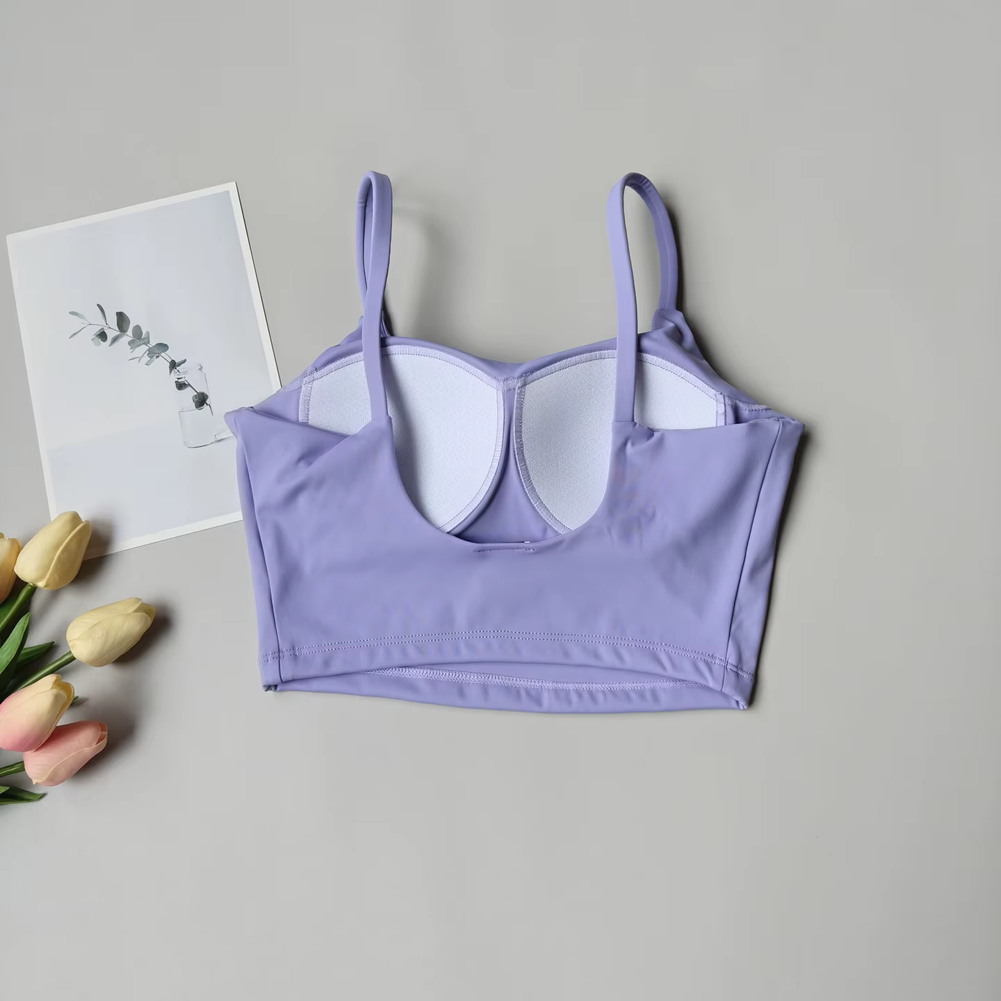 Soutien-gorge de sport respirant pour femmes, haut de fitness, soutien-gorge de sport push up, couss