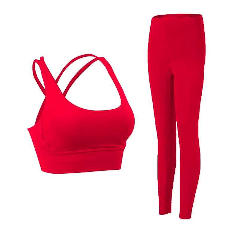 2 pièces vêtements de Yoga survêtement pour femmes vêtements de sport Pilates Fitness costume gymnas