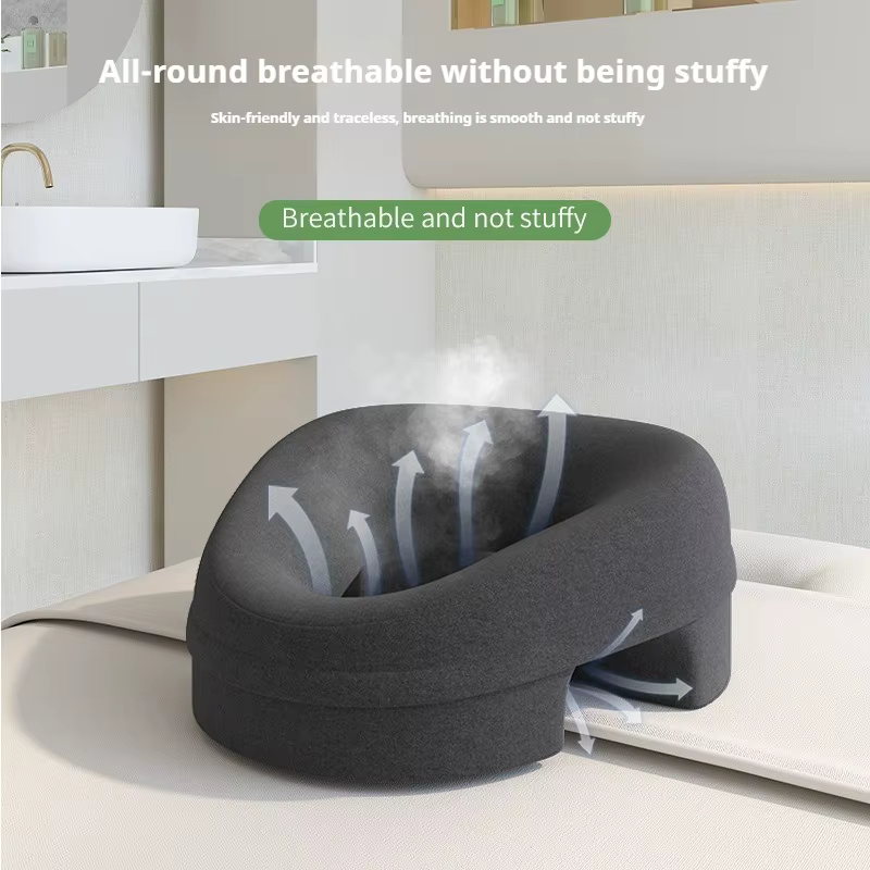 Coussin d'oreiller de Massage pour le visage et la poitrine, dédié au sein, détachable et lavable