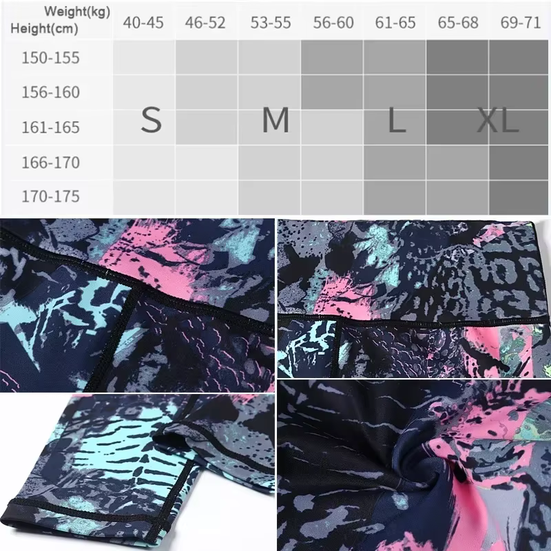 Cloud Hide Flower-Leggings de fitness taille haute pour femme, pantalon de yoga, collants longs sexy