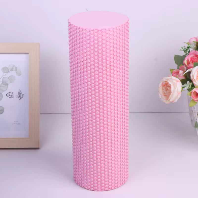 Nouveau rouleau de yoga rond en mousse EVA pour exercices de Pilates, entraînements à domicile améli
