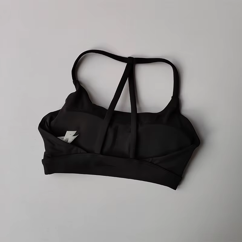 Soutien-gorge de sport pour femmes, dos nu, antichoc, Fitness, séchage rapide, Pilates, entraînement