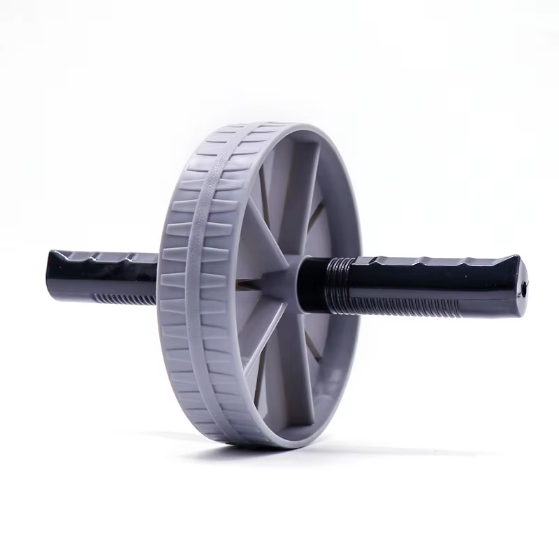 Roue abdominale à forte charge, rouleau antidérapant, renforcement musculaire, équipement d'exercice