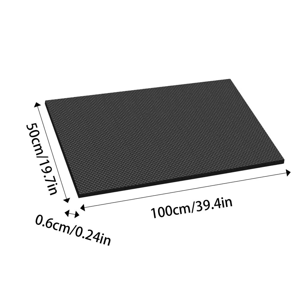 Tapis d'aquarium antidérapant, absorbant les chocs, imperméable, auto-nivelant, coussin pour support