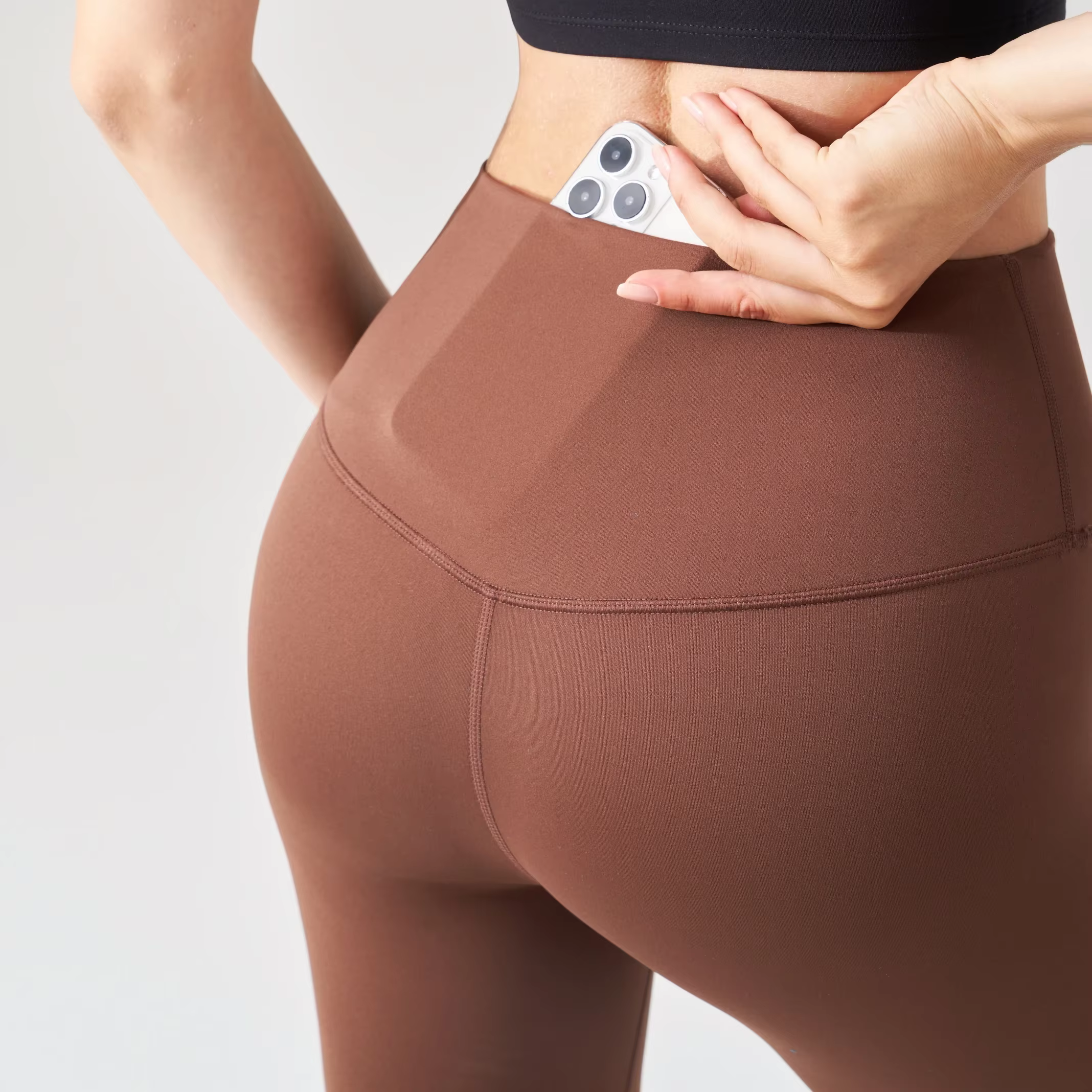 Leggings de yoga taille haute avec poche pour femme, pantalon de sport, leggings de gym, vêtements d