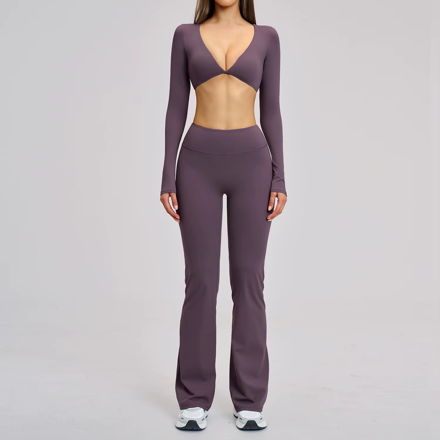 Ensemble de yoga 2 pièces pour femmes, tenue de sport, vêtements d'entraînement, vêtements de sport,