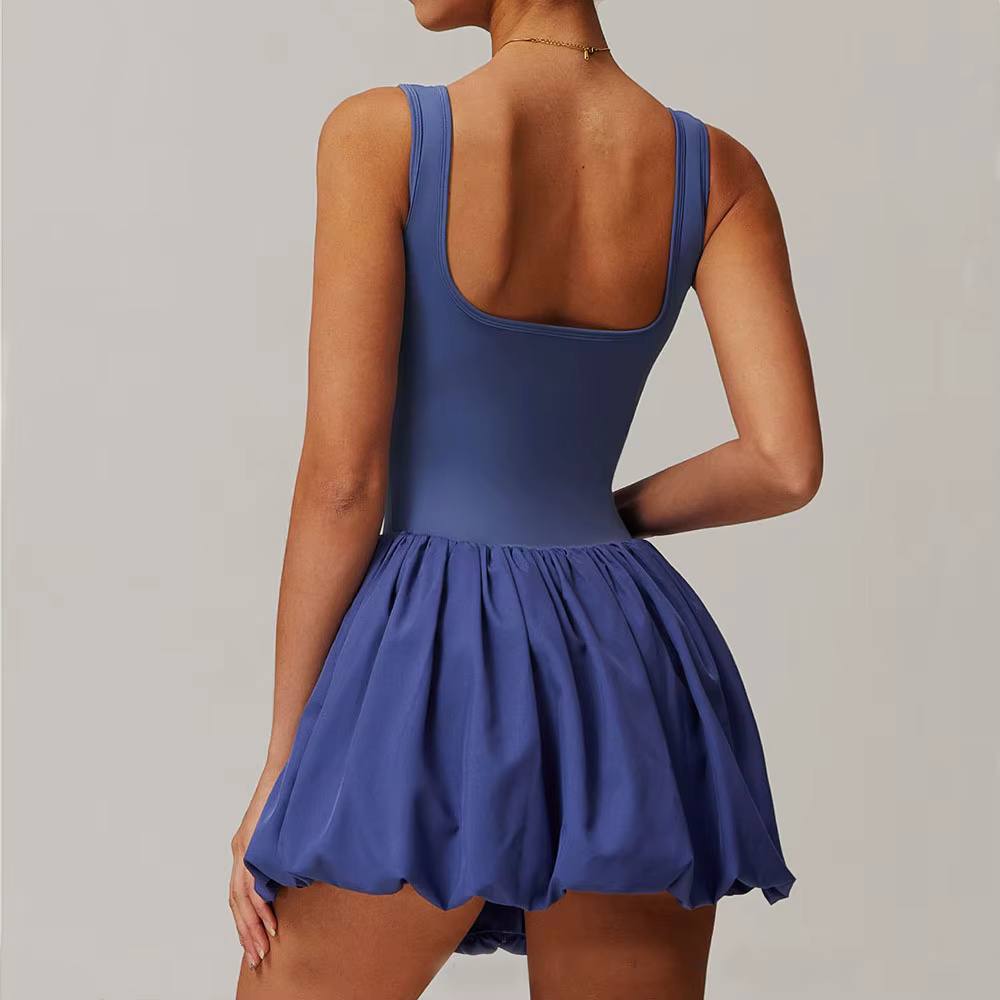 Ensembles de shorts trempés de fitness pour femmes, combinaison de gym, jupes de tennis sexy, survêt