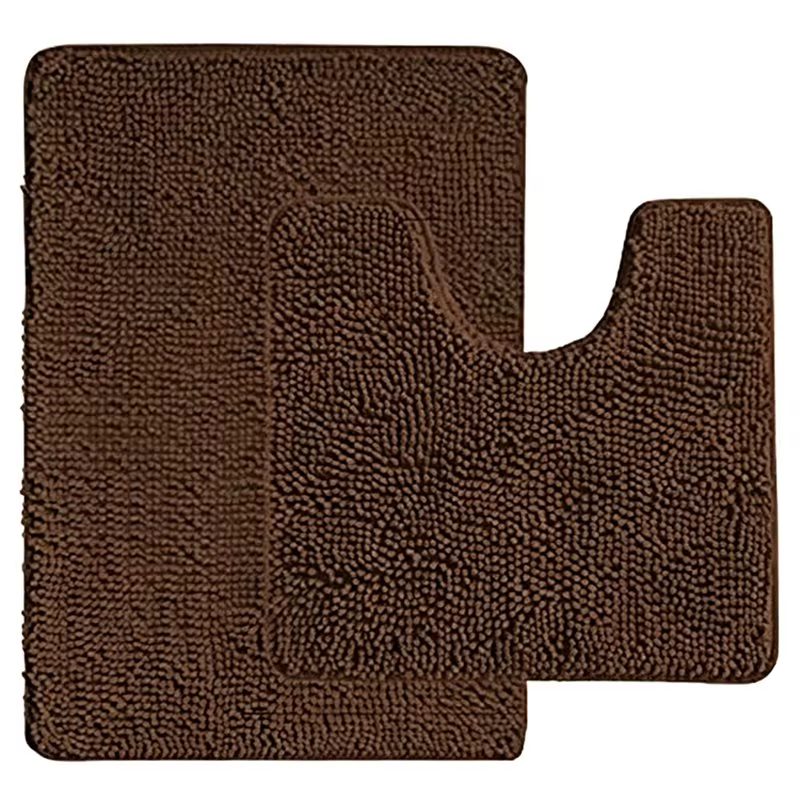 Ensemble de tapis BSEVB - 50x80cm et 50x50cm - Tapis absorbants lavables en machine