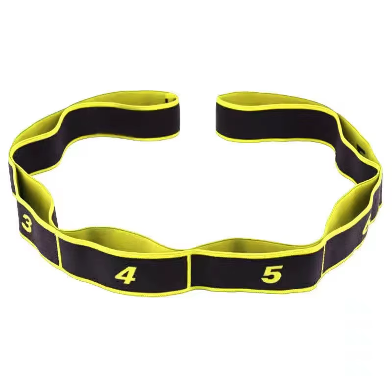 Bandes de résistance extensibles pour Yoga, ceinture multi-ségments à haute élasticité pour adultes,