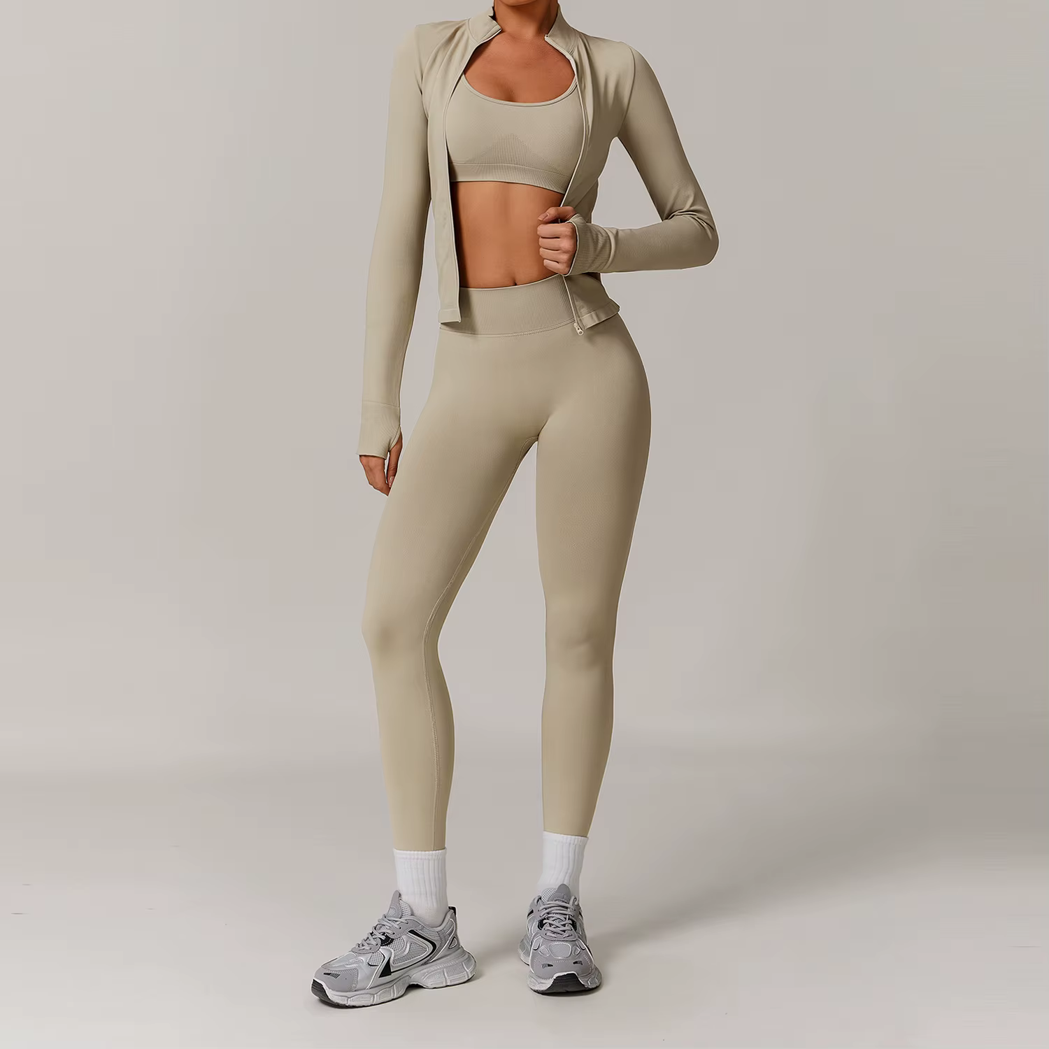 Ensemble de Yoga pour femmes, vêtements d'entraînement sans couture, vêtements de sport, Fitness, ma