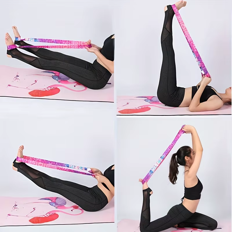 Sangle de tapis de Yoga réglable, sangle d'épaule, sangle extensible de sport, sangle de rangement p