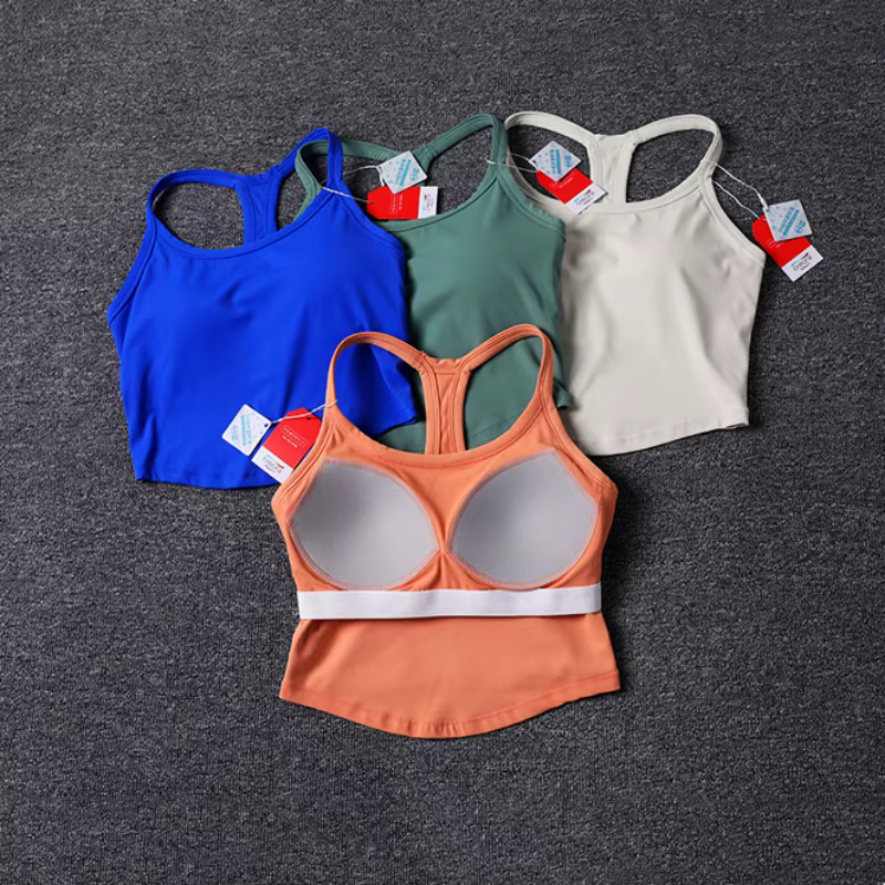 Sous-vêtements Yoga Sexy une pièce pour femmes, soutien-gorge d'entraînement professionnel Pilates, 