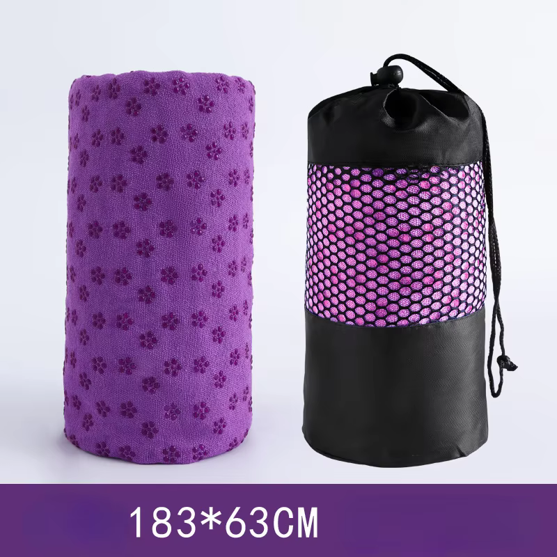 Serviette de yoga professionnelle, 183x63cm, en polymère non ald, éblla sueur, pour la maison