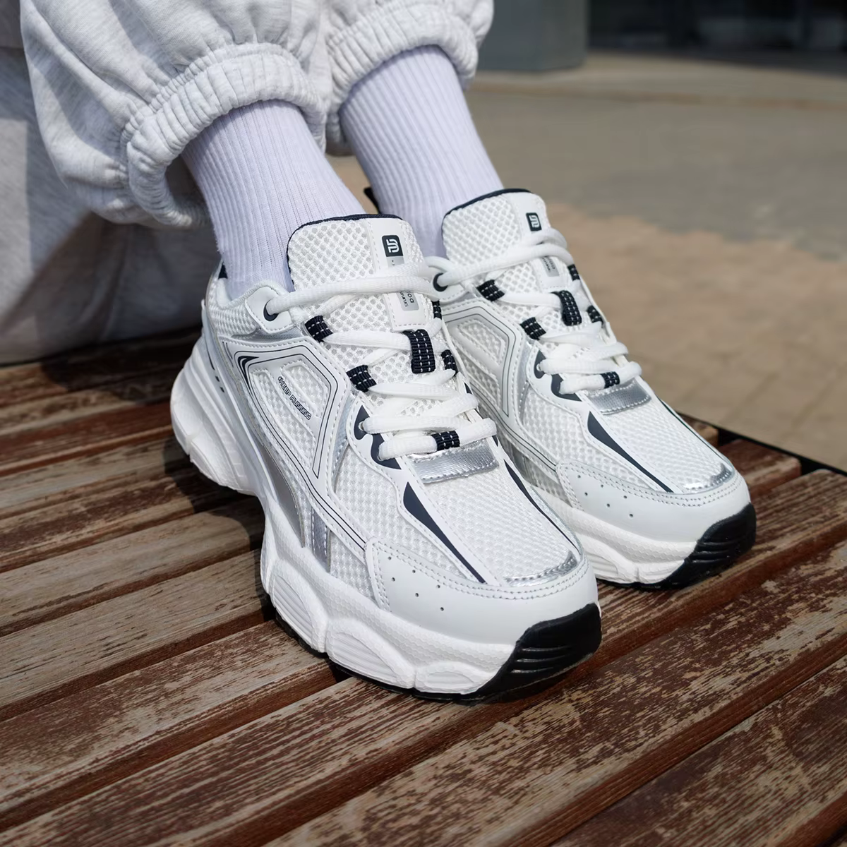 Baasploa femmes chaussures de sport en plein air léger respirant Jogging baskets femme décontracté m