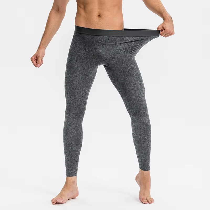 Leggings de course pour hommes pantalons de Sport de Fitness de gymnastique à séchage rapide entraîn