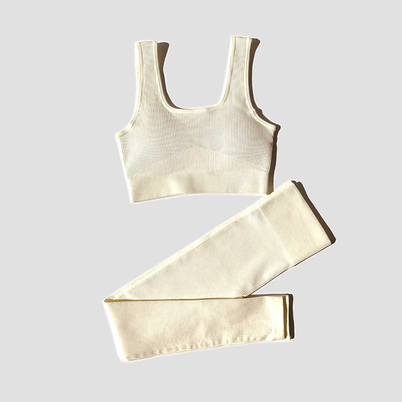 WAREBALL 2 pièces femmes ensemble de sport ensemble de Yoga sans couture costume de Fitness Leggings