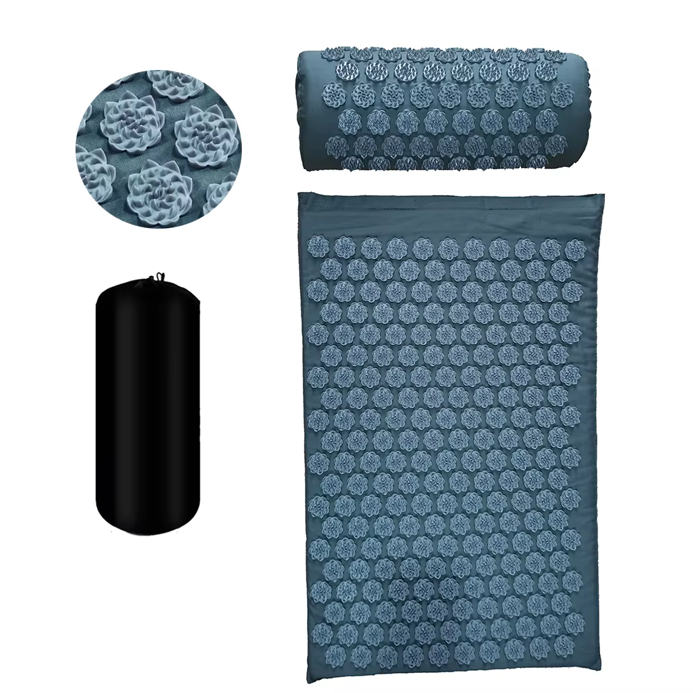 Tapis de Massage Shakti, tapis de Massage, de Yoga, d'acupression, soulage le Stress, les douleurs d