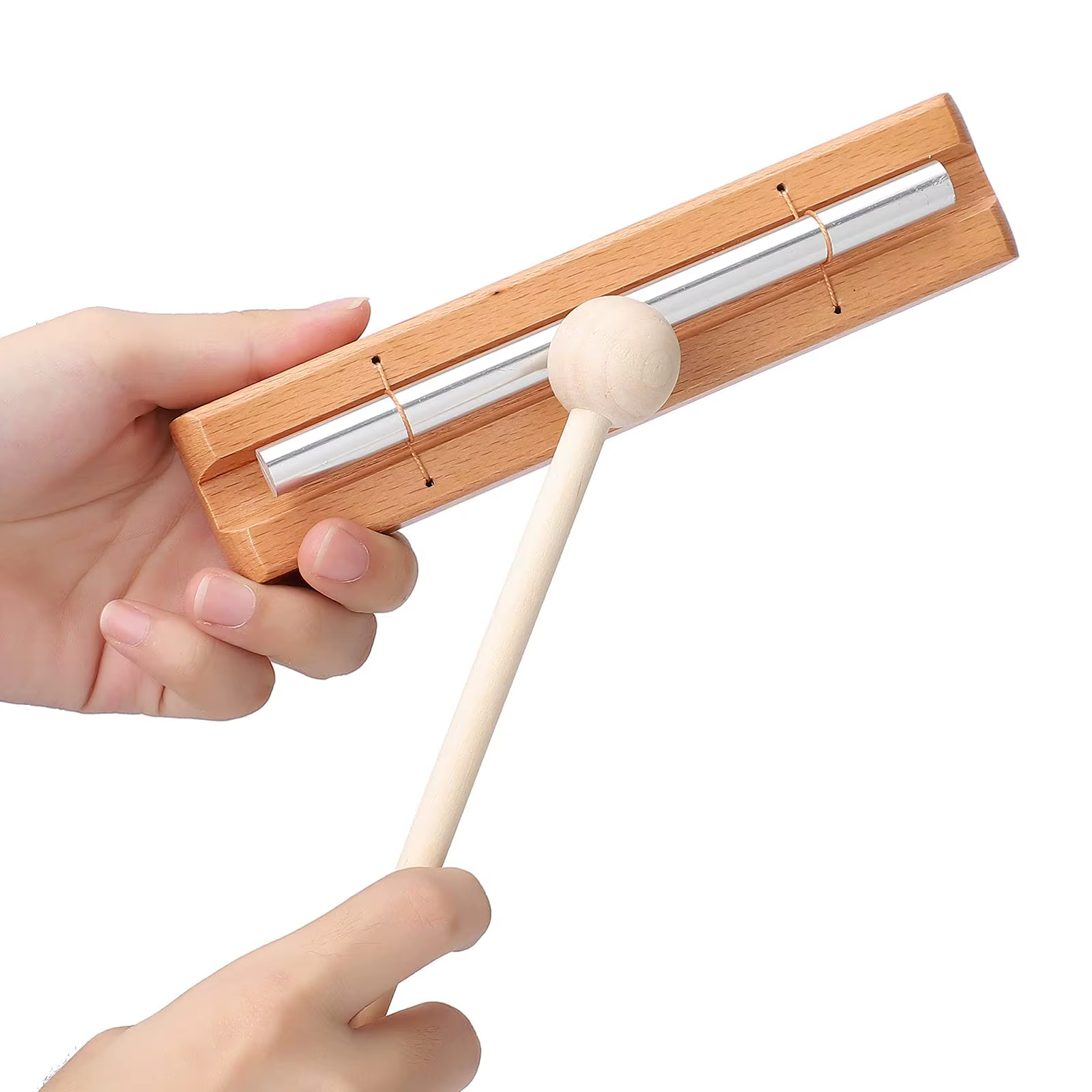 Miwayer carillon énergétique Percussion, carillons de méditation cloche à main, outils pour enseigna