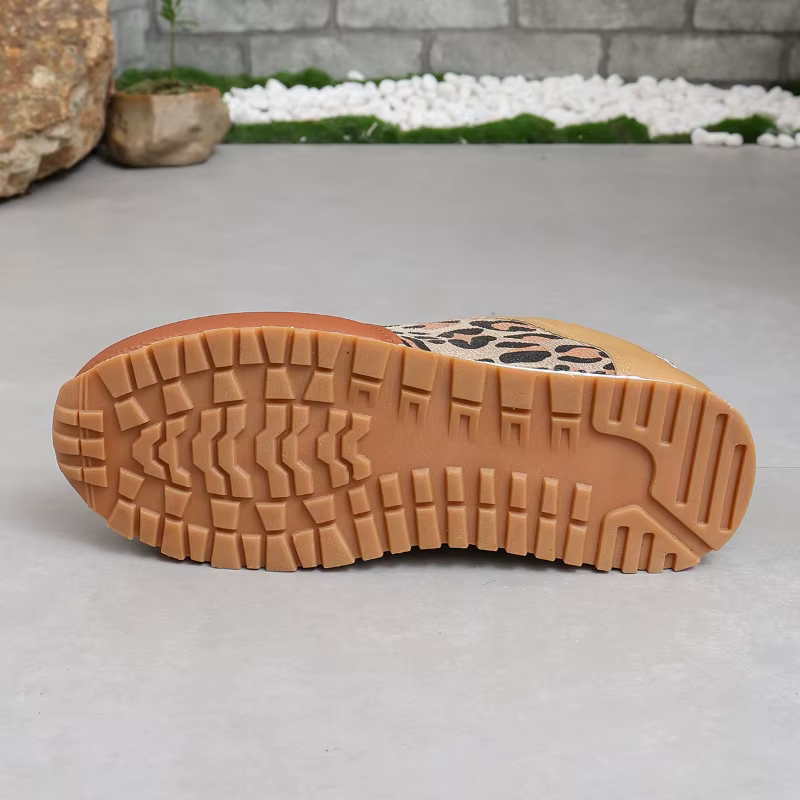 Baskets de Jogging pour femmes, baskets de marche décontractées d'été, tendance, imprimé léopard, co