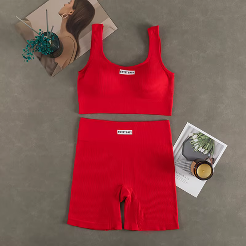 Ensemble de yoga sans couture pour femmes, combinaisons d'entraînement de fitness, soutien-gorge de