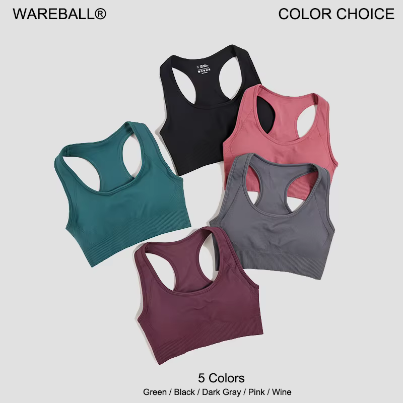 WAREBALL débardeur femmes femme gymnastique Yoga soutien-gorge rembourré soutien-gorge de sport amov