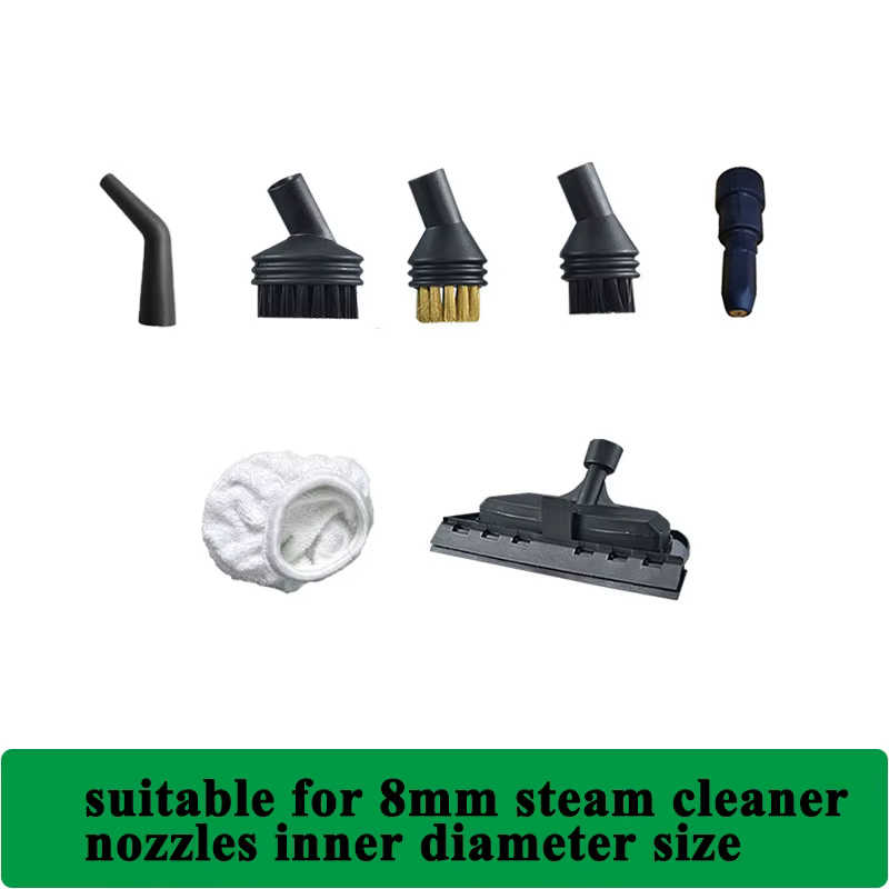Brosse de moteur à vapeur pour buses de nettoyeur à vapeur de 8mm, appareils ménagers, nettoyage du