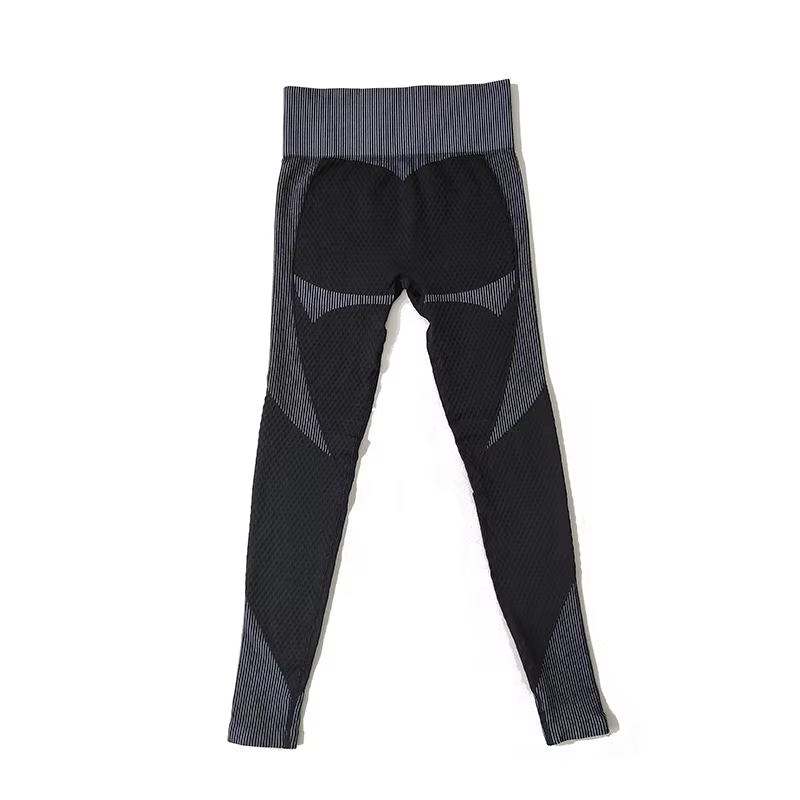 Leggings de yoga imbibés sans couture pour femmes, pantalons de yoga, vêtements avec fermeture éclai