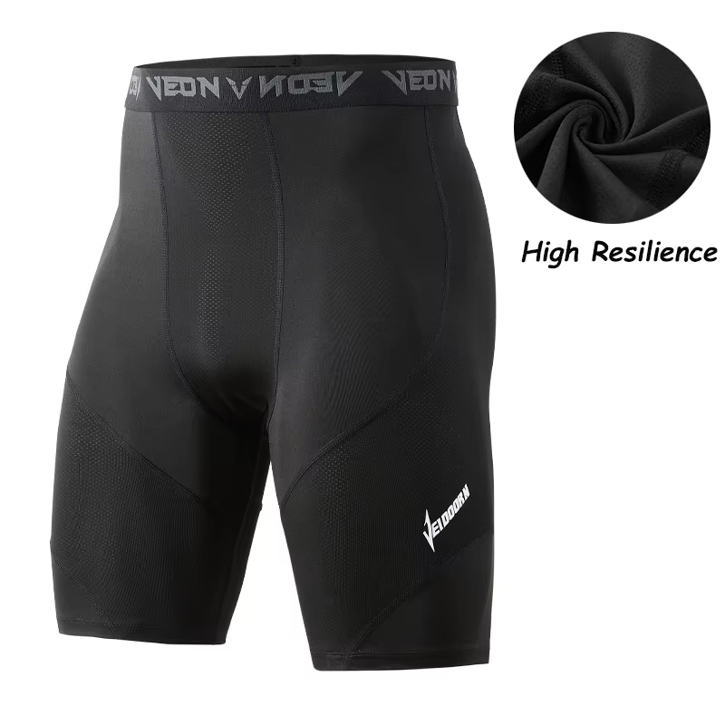 2 pièces collants de course Cool sec athlétique entraînement cyclisme Shorts Leggings sport couche d
