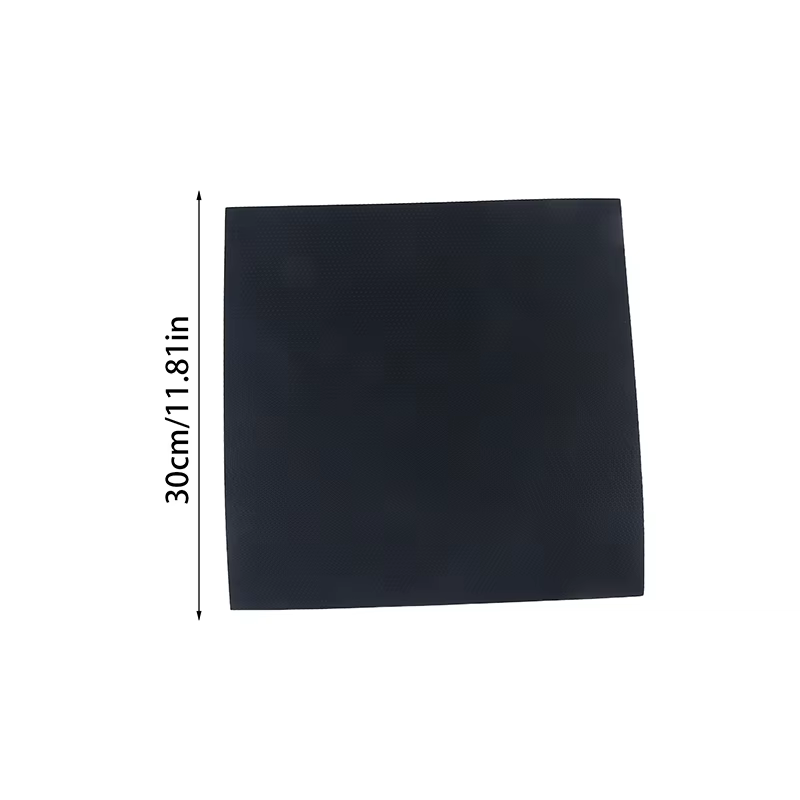 Tapis noir épaissi pour aquariums, sous-couche antidérapante et absorbant les chocs, isolation pour