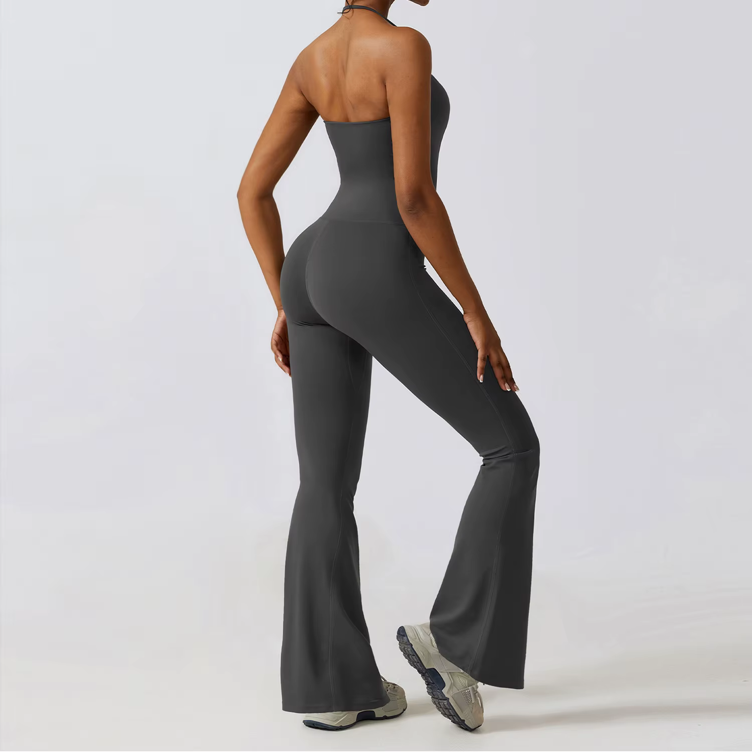 Combinaison de yoga sans manches d'été pour femme, ensemble de sport et de fitness, justaucorps de s