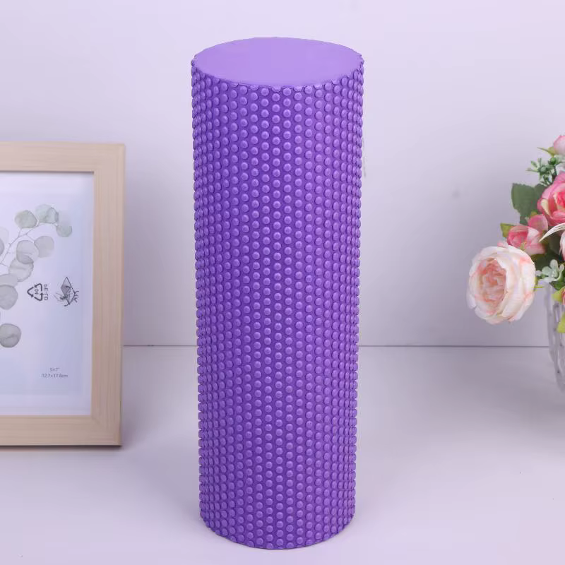 Nouveau rouleau de yoga rond en mousse EVA pour exercices de Pilates, entraînements à domicile améli