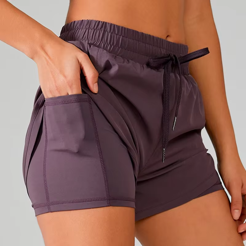 Shorts de Yoga pour femmes, haut de Fitness, en Spandex, néon, élastique, pour course à pied, entraî